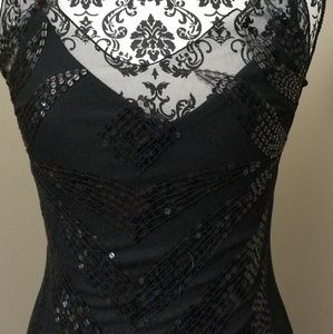 H&M Black Sequence Dress